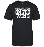Bob Von Kaenel Congratulations On 700 Wins Shirt