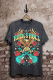 Rock & Roll Eagle Graphic Top
