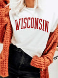Wisconsin Puff Graphic Tshirts
