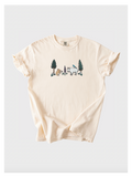 Cascade Mountains Field Guide Embroidered Tshirt