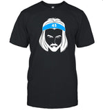 Caleb Love Wearing Brady Manek Stencil 45 Shirt