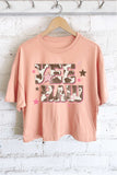 Yee Haw Stars Graphic Long Crop Top