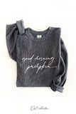 Good Morning Pumpkin Thermal Vintage Pullover