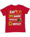 YOUTH Eat Sleep Roblox Premium Crewneck Tee