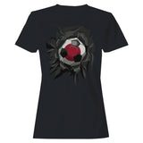 Soccer Breaking Through  Women's T-Shirt