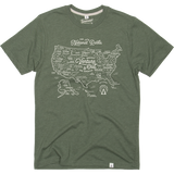 Nps Map Unisex Short Sleeve Tee