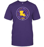 Booger One State Two Colors Three Letters Forever Lsu Shirt