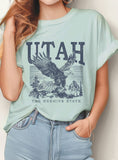 Utah Eagle the Beehive State Graphic Tshirts