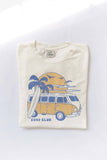 Surf Club Mineral Washed Graphic Top