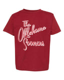 Children's Ou Sooners Beverly Red Tee