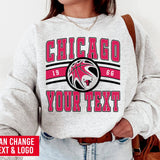 Vintage Chicago Bulls Basketball Fan Sweatshirt