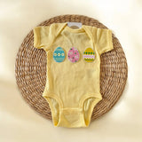 Easter Eggs Baby Bodysuit, Baby Easter Clothes