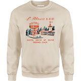 El Rancho Motel - Fresno, CA - Vintage Motel - Unisex Sweatshirt