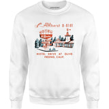 El Rancho Motel - Fresno, CA - Vintage Motel - Unisex Sweatshirt