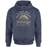 El Reno Railroaders - Oklahoma - Vintage Defunct Baseball Teams - Unisex Hoodie