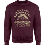 El Reno Railroaders - Oklahoma - Vintage Defunct Baseball Teams - Unisex Sweatshirt