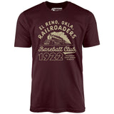 El Reno Railroaders - Oklahoma - Vintage Defunct Baseball Teams - Unisex T-Shirt