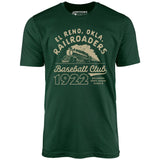 El Reno Railroaders - Oklahoma - Vintage Defunct Baseball Teams - Unisex T-Shirt