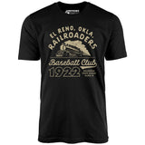 El Reno Railroaders - Oklahoma - Vintage Defunct Baseball Teams - Unisex T-Shirt