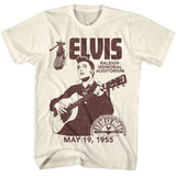Elvis Presley - Elvis Sun Records Raleigh Auditorium T-Shirt