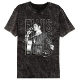 Elvis Presley - Sun Records Elvis Repeat Vintage Wash T-Shirt