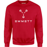 Emmett - Doc Brown Tesla Mashup - Unisex Sweatshirt