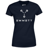 Emmett - Doc Brown Tesla Mashup - Women's T-Shirt