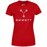 Emmett - Doc Brown Tesla Mashup - Women's T-Shirt