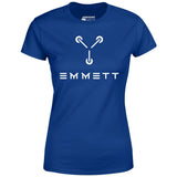 Emmett - Doc Brown Tesla Mashup - Women's T-Shirt