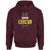 Encino Bowl - Encino, CA - Vintage Bowling Alley - Unisex Hoodie