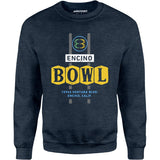 Encino Bowl - Encino, CA - Vintage Bowling Alley - Unisex Sweatshirt