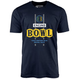 Encino Bowl - Encino, CA - Vintage Bowling Alley - Unisex T-Shirt