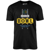 Encino Bowl - Encino, CA - Vintage Bowling Alley - Unisex T-Shirt