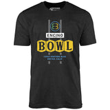 Encino Bowl - Encino, CA - Vintage Bowling Alley - Unisex T-Shirt