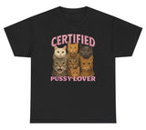 *NEW* Certified Pussy Lover Cat Tee