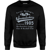 Everett Smokestackers - Washington - Vintage Defunct Baseball Teams - Unisex Sweatshirt