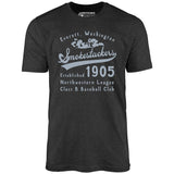 Everett Smokestackers - Washington - Vintage Defunct Baseball Teams - Unisex T-Shirt