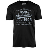 Everett Smokestackers - Washington - Vintage Defunct Baseball Teams - Unisex T-Shirt