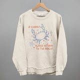 If Crabby, Please Return To the Beach
