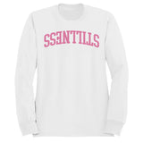 Pink Essentials Mirror Text Women's Sweatshirt