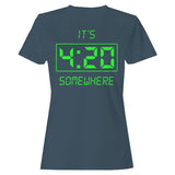 4:20 Digital Clock Art Women's T-Shirt