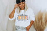 Leopard Made To Worship Crew Neck Sweatshirt