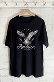 America Wild and Free-Oversized Tee
