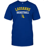 Derrick Rose Wearing Lausanne Basketball Shirt