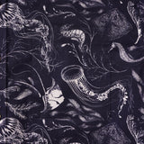 Men's Hawaiian Shirt Short Sleeve Button-down 100% Cotton Aloha Deep - Sea Odyssey By Feanne
