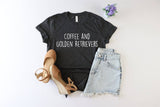 Coffee and Golden Retrievers T-Shirt
