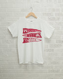 Arkansas Razorbacks Pennant White Comfort Colors Tee