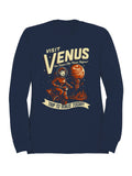 Visit Venus Adventure Poster Women's Sweatshirt