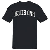 Bad Bitch Bold Arched Statement Men's T-Shirt