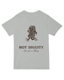Hot Diggity Glizzy Grey Tee